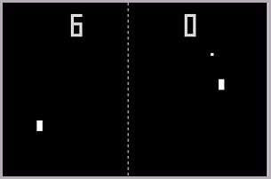 Atari's 'Pong' 1972. Image courtesy of www.emuunlim.com/doteaters